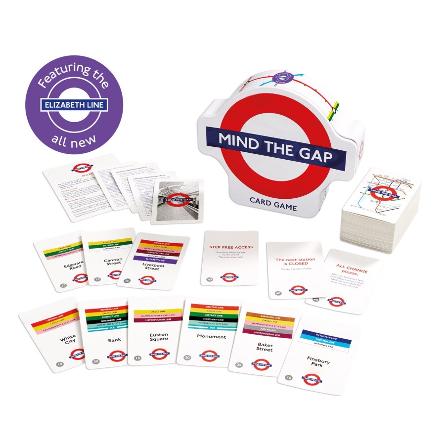 Cards Gibsons Games | Mind The Gap - London Underground Family Game