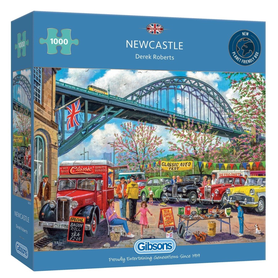 Puzzles Gibsons Games | Newcastle 1000 Piece Jigsaw Puzzle