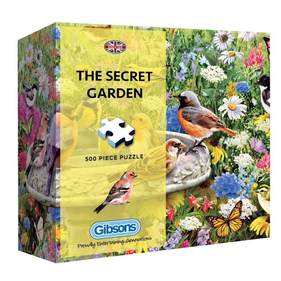 Puzzles Gibsons Games | The Secret Garden 500 Piece Puzzle