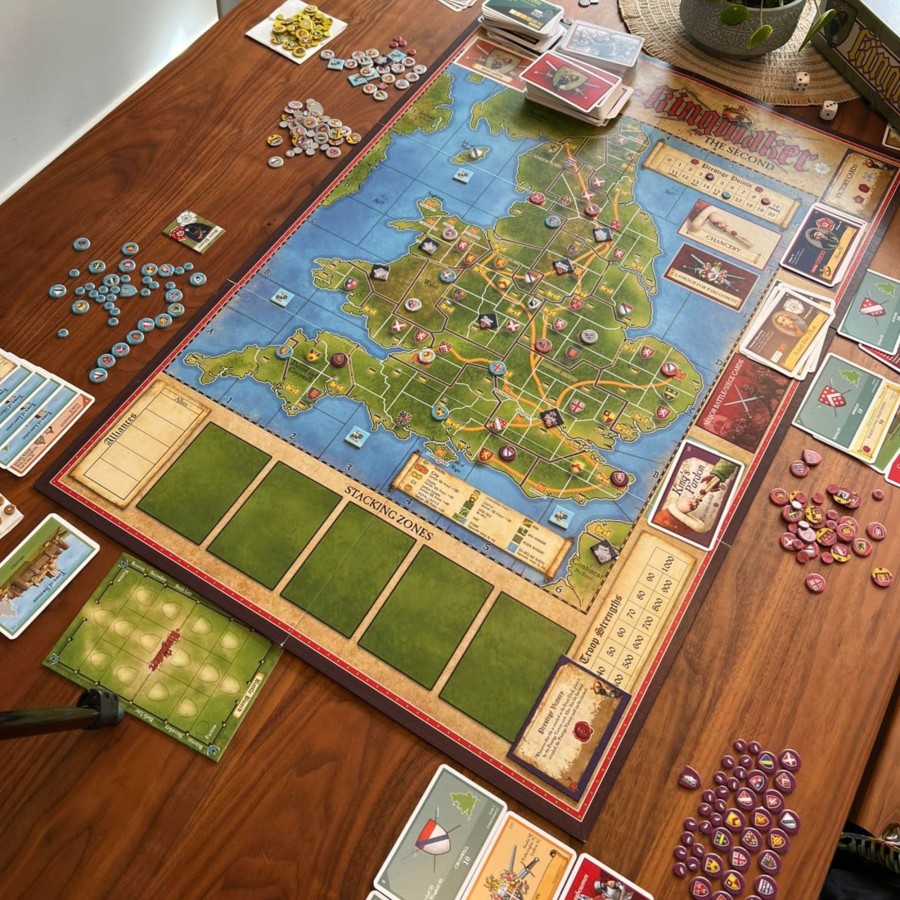 Games Gibsons Games | Kingmaker: The Royal Re-Launch Board Game