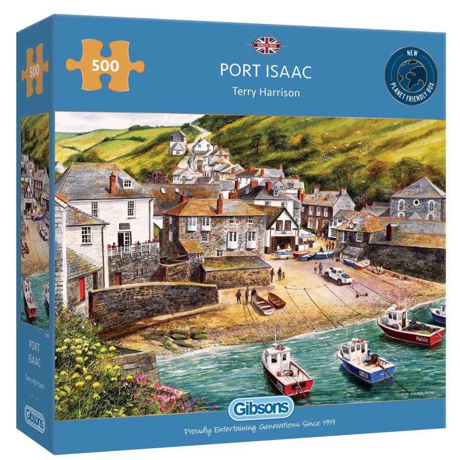 Puzzles Gibsons Games | Port Isaac 500 Piece Jigsaw Puzzle