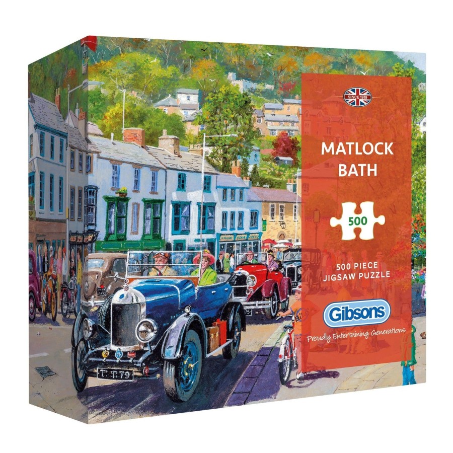 Puzzles Gibsons Games | Matlock Bath 500 Piece Jigsaw Puzzle